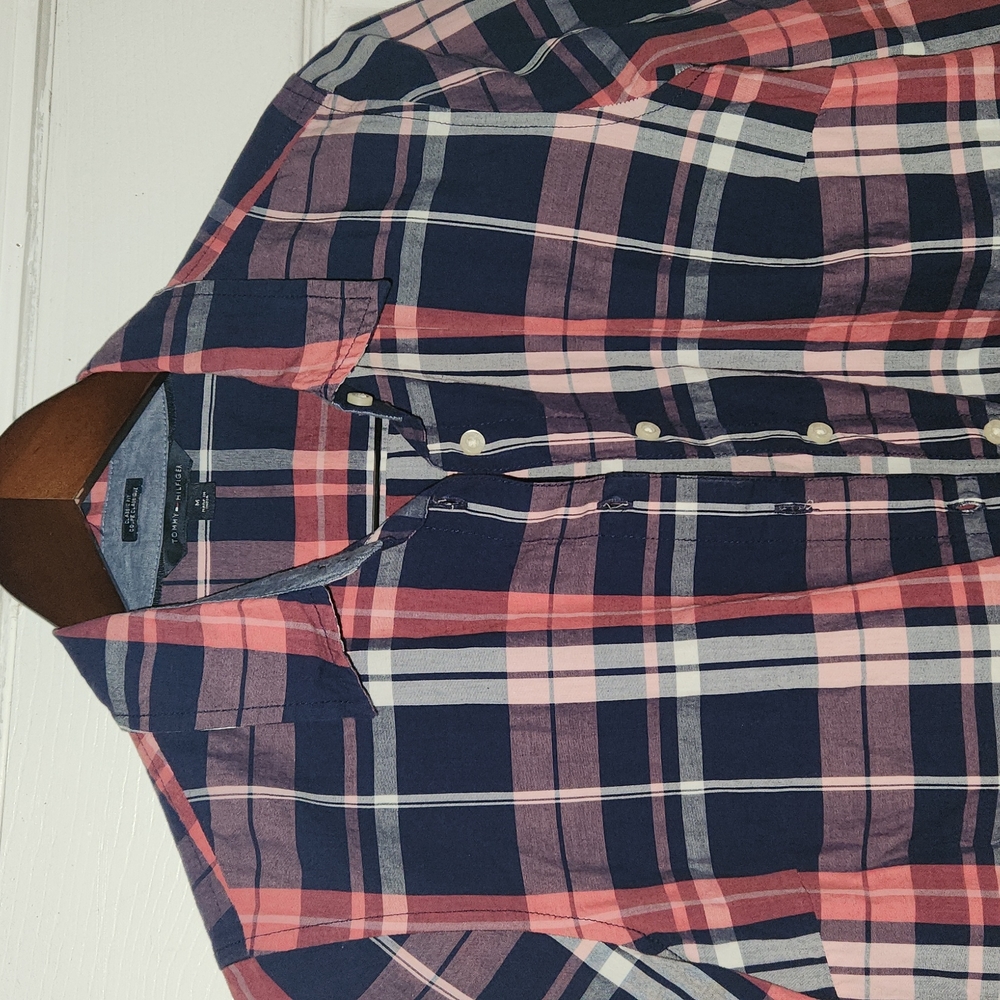 Tommy Hilfiger classic fit plaid - Picture 3 of 7